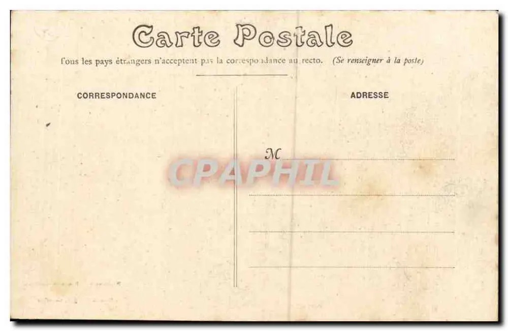 Le Mans — 26. Artillerieregiment — Kanonjustierung — Edition Legigan, Le Mans - Rückseite