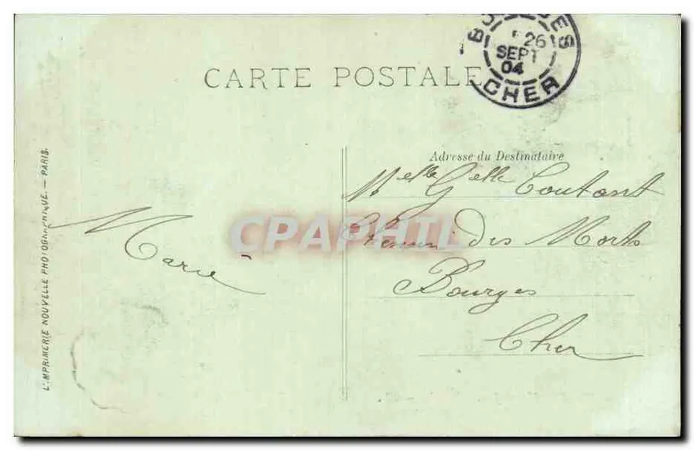 Saint-Denis — Justiça de Paz — LL. - Verso