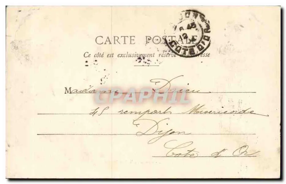 Pontoise — Coteau de la Rue St-Jean — A. Seyes, imp.-édit. - Rückseite