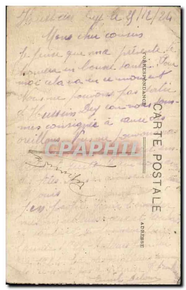 Algier — Rue de Tombouctou — Collection Idéale-P.A.S. - Rückseite