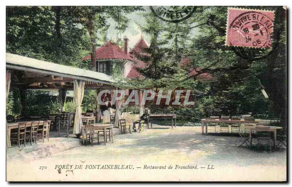 Forêt von Fontainebleau — Restaurant de Francbard — LL - Vorderseite