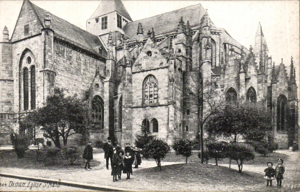 Igreja de São Malo — Dinant — editor L.V. & Cie, n° 364 - Frente
