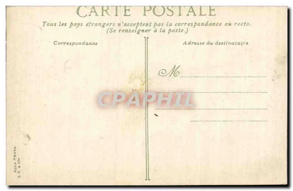 Igreja de São Malo — Dinant — editor L.V. & Cie, n° 364 - Verso