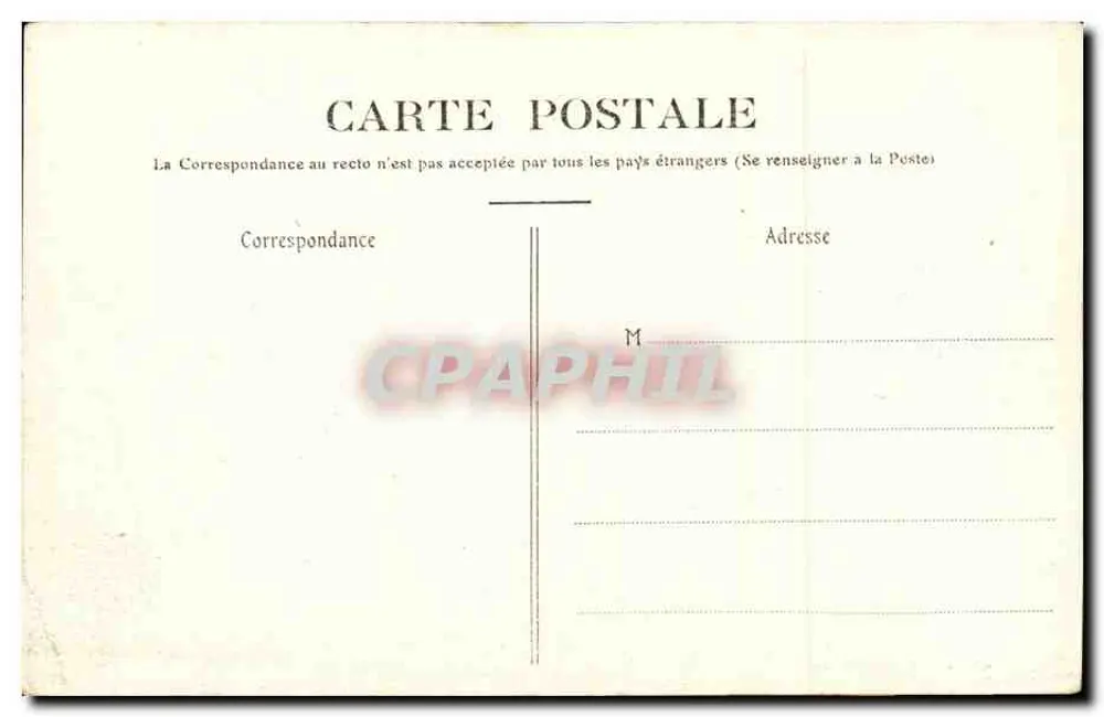 Saint-Brieuc — Caserne Charner — Editor: Paris, n° 24 - Verso