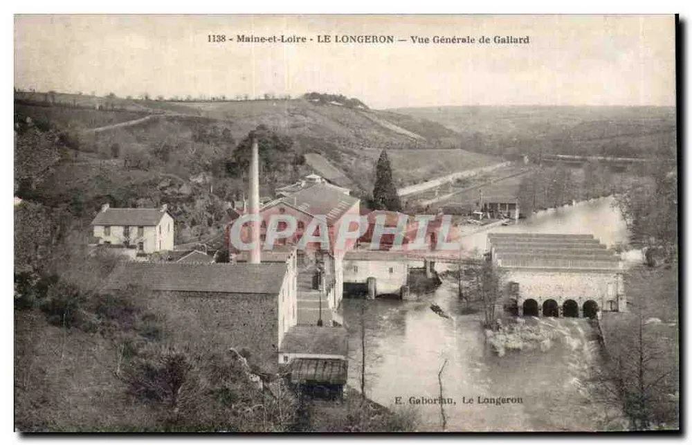 Le Longeron — Vista Geral de Gallard — E. Gaboron - Frente