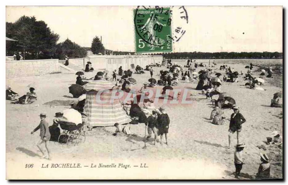 La Rochelle — A Nova Praia — LL. — n°106 - Frente