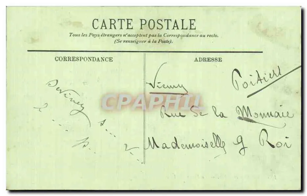 La Rochelle — A Praia — LL. — n° 105 - Verso