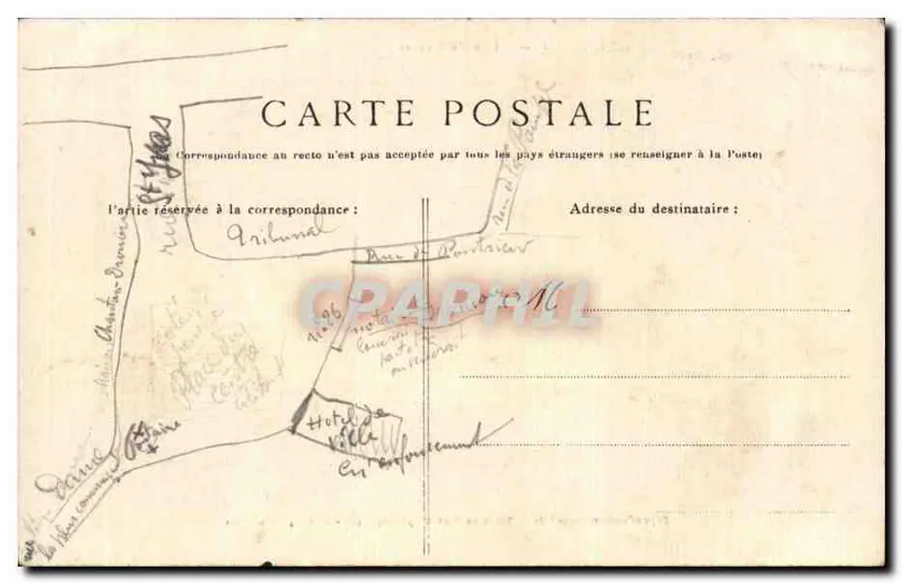 Guingamp — Praça do Centro — Thomas Davis, fotógrafo-editor, Guingamp - Verso