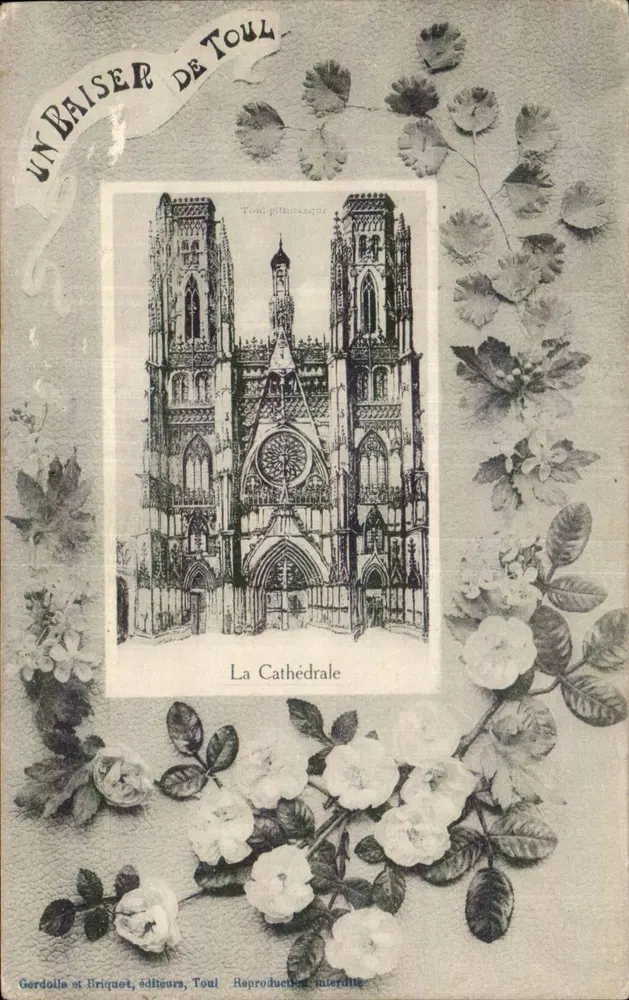 Toul — A Catedral — Gerdolle e Briquet, Toul - Frente