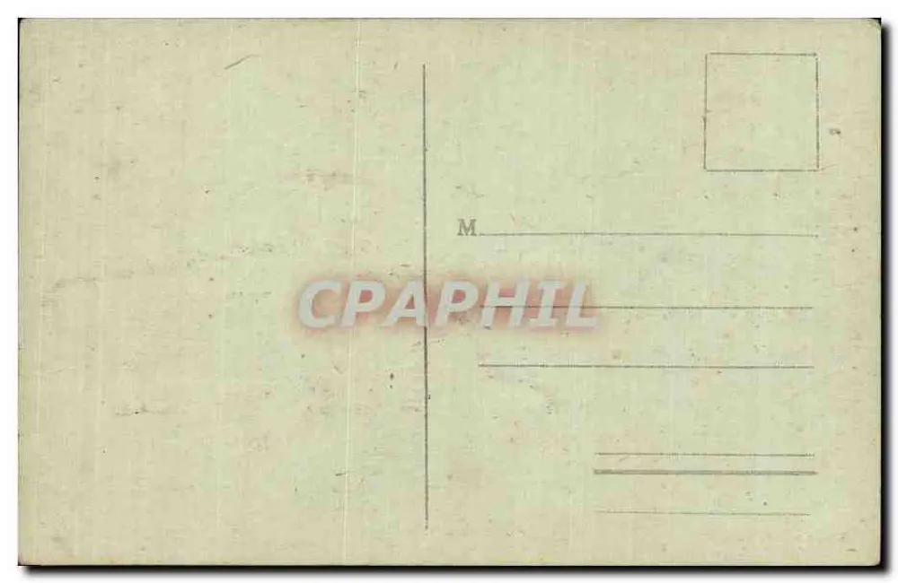 Pithiviers - Mail Est — vista da rua cercada por árvores — Lib. Louis Joly, Pithiviers - Verso