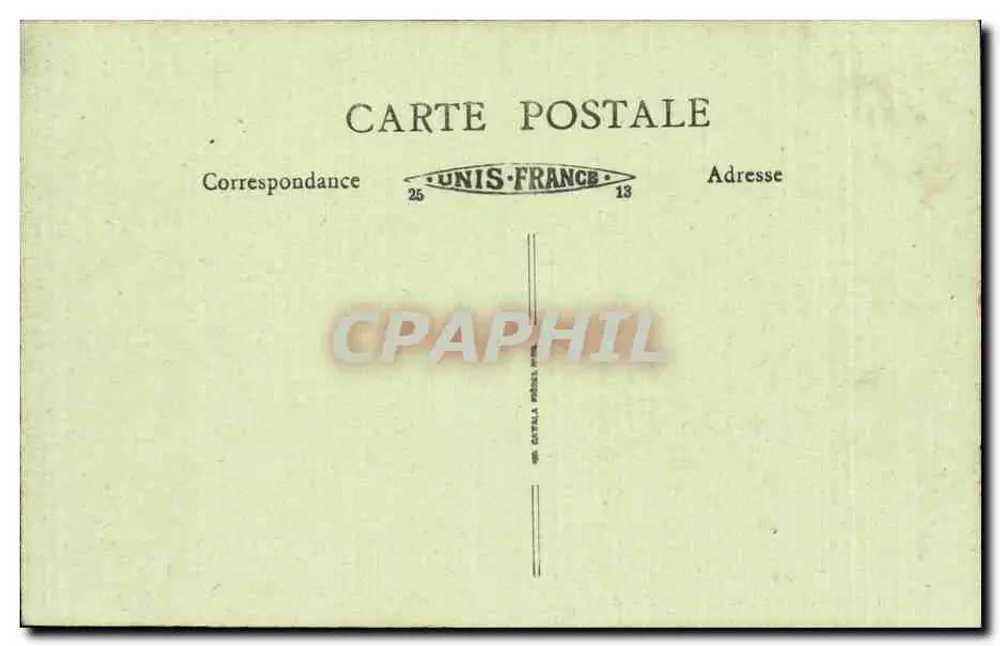 Meung-sur-Loire — La Folie Hubert. Ein Eckbereich des Parks — Verleger Lefebvre, 534 - Rückseite