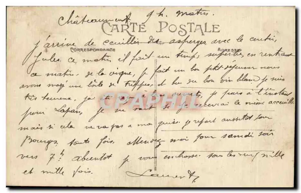 No Leito — cena de vida — Jean Francœur, n°79 - Verso