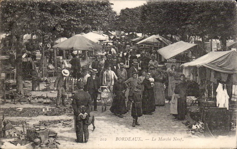 Bordeaux — Het Nieuwe Markt — anoniem uitgever, nr. 102 - Voorkant