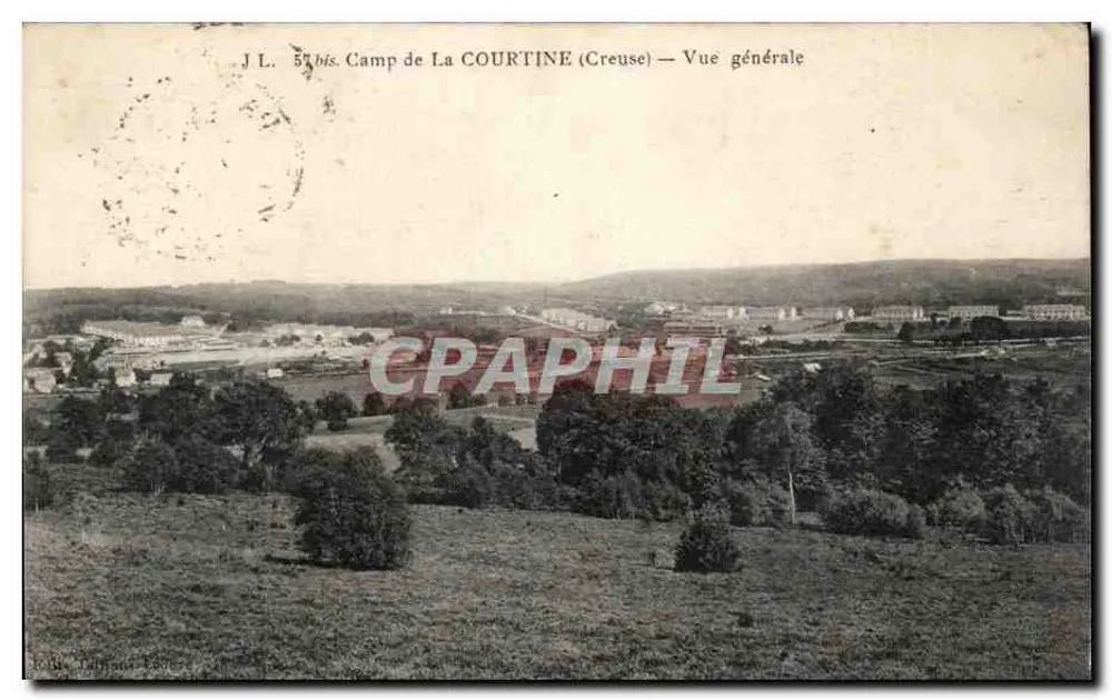 Camp de La COURTINE (Creuse) — Allgemeiner Blick — J.L. 57bis - Vorderseite