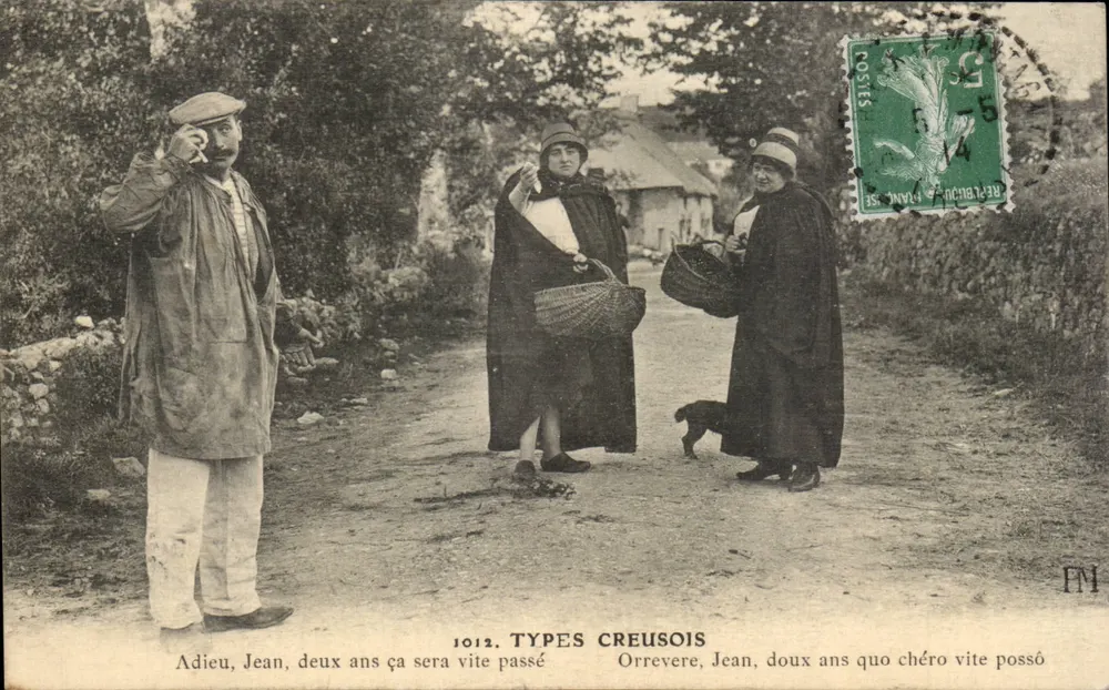 Creusot-Typen — Orrevere — Verlag M. N. Nr. 1012 - Vorderseite