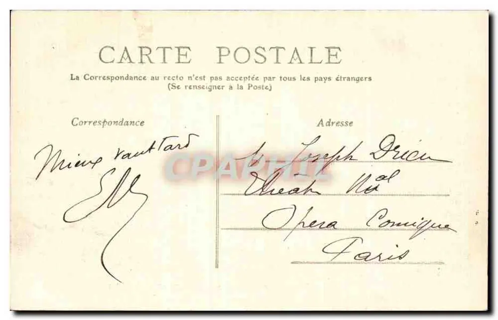 ÉPERNAY - Ziekenhuis Aubay-Moët (Algemene uitzicht) — Fototypie A. Rep et Filletet, te Château Thierry — Collectie R. F. - Achterkant