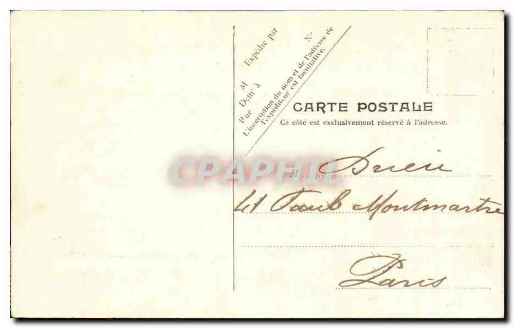 O Calvaire de Archelles — Environs de Dieppe — V.P. Paris, No. 29 - Verso