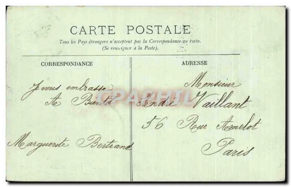 Dieppe — 'Le Mercure' regresando de Promenade — LL - Reverso