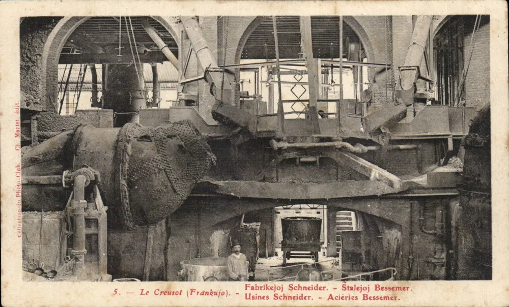 Le Creusot (Frankujo) — Usines Schneider — Aciéries Bessemer — n°5 - Vorderseite