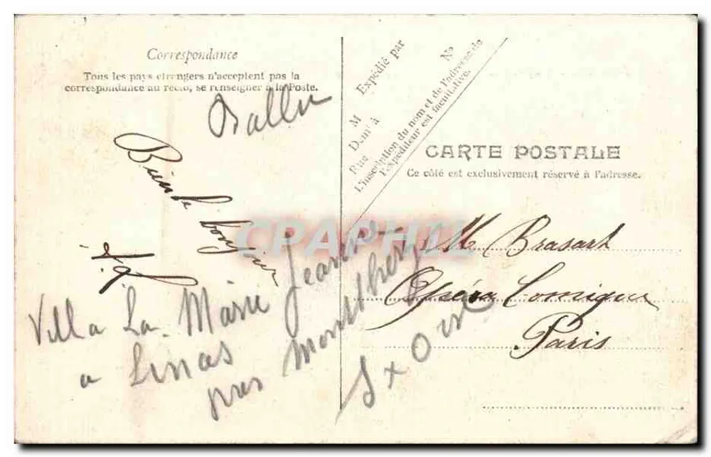 Boulogne-sur-Mer — O Mercado — V.P. Paris, No. 52 - Verso