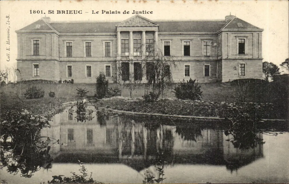 St Brieuc — O Palácio de Justiça — E. Harmonie, 1801 - Frente