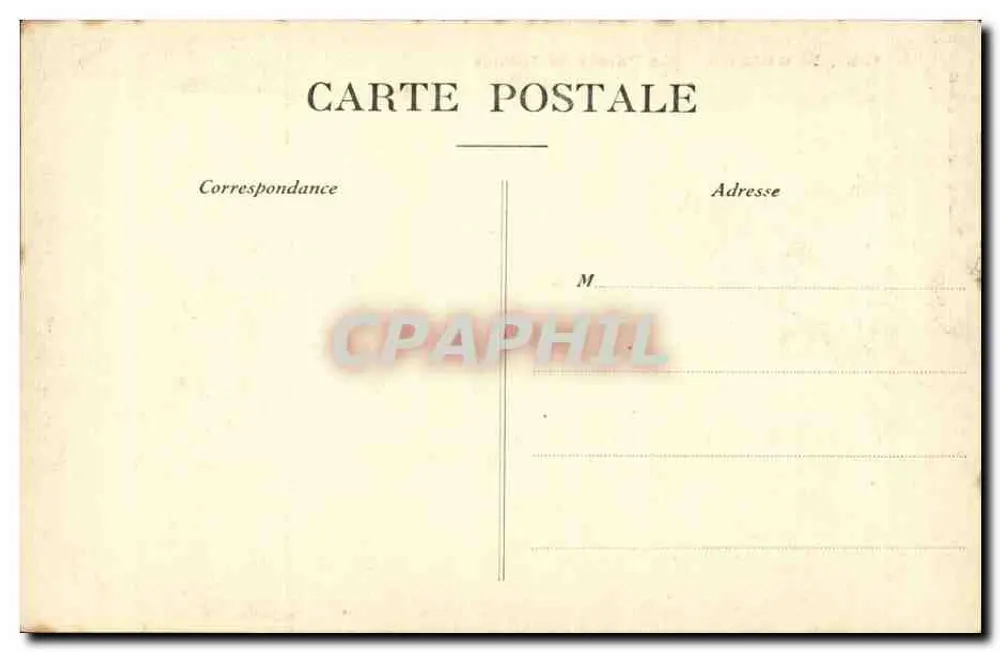 St Brieuc — O Palácio de Justiça — E. Harmonie, 1801 - Verso