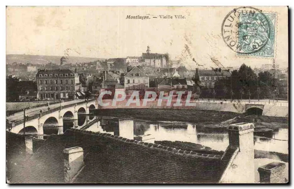 Montluçon — Oude Stad — Onbekende uitgever - Voorkant
