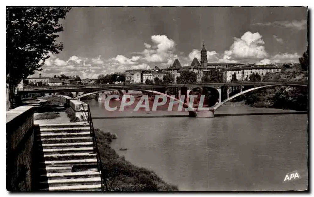 Os Dois Pontes — Montauban — editor APA, n° 106 - Frente
