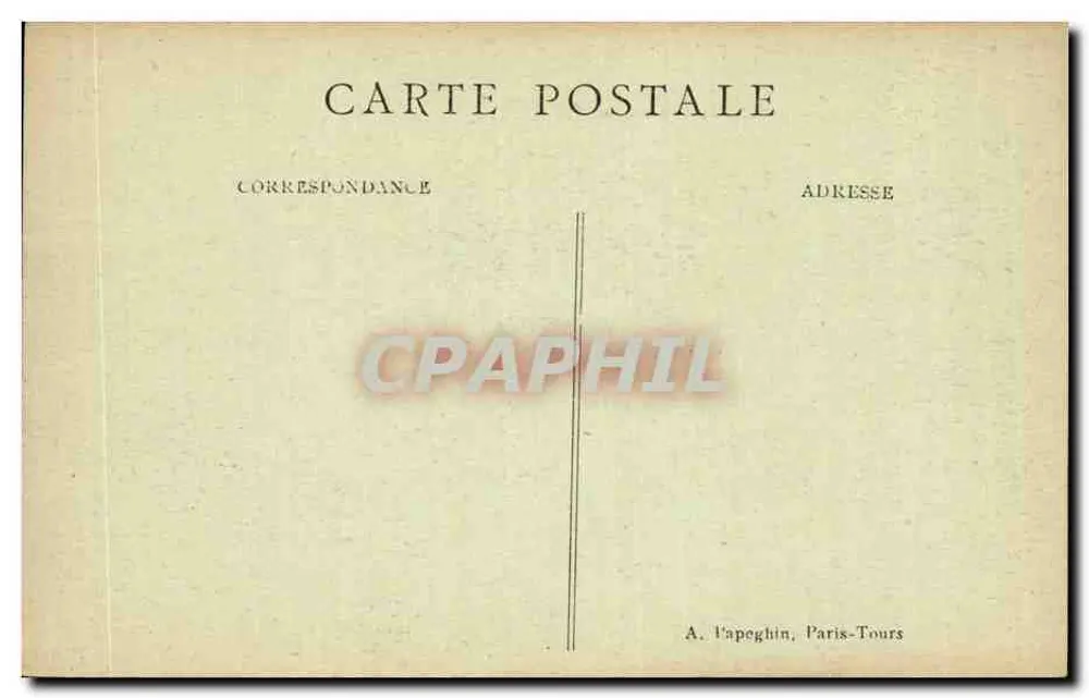 Paris — Der Boulevard und die Tore St-Martin und St-Denis — A. P. - Rückseite