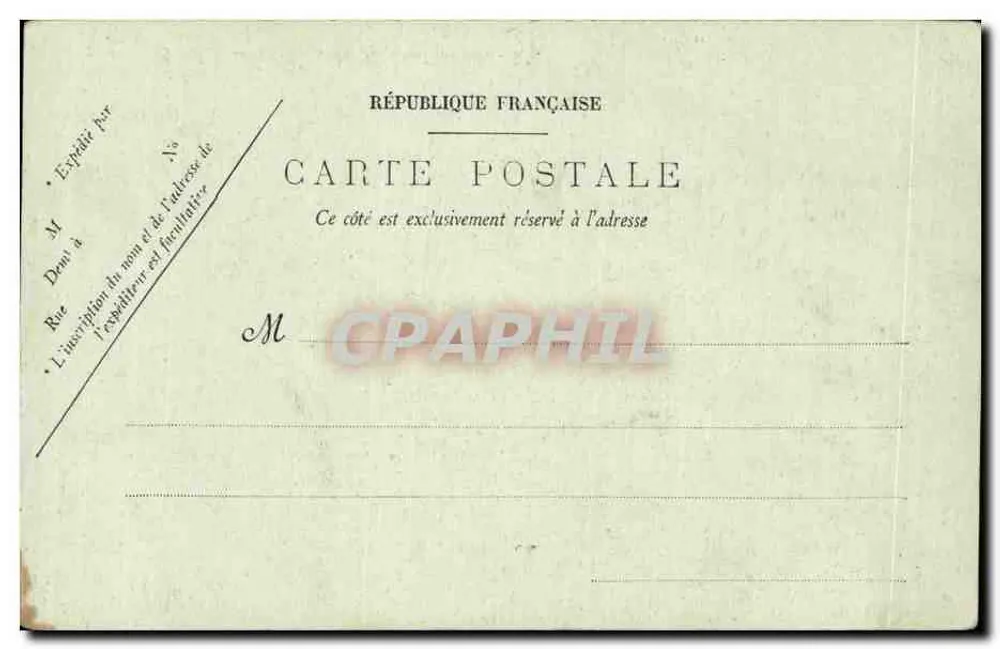 Paris — Place du Théâtre-Français — LL. — Nr. 200 - Rückseite
