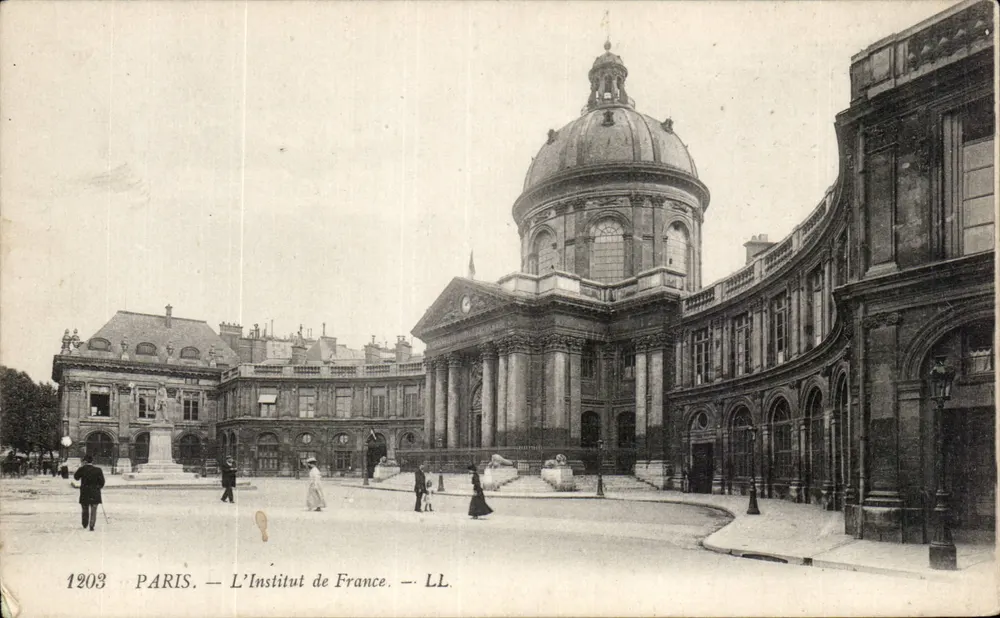 Paris — L'Institut de France — LL. n° 1203 - Frente