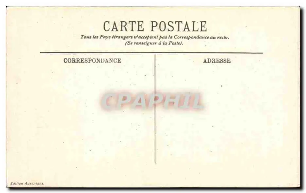 Bourges — A Catedral — L.L. — n° 978 - Verso
