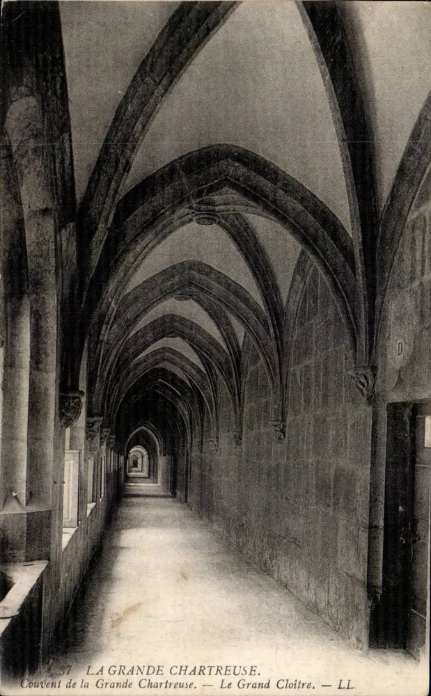 La Grande Chartreuse — O Grande Claustro — LL - Frente