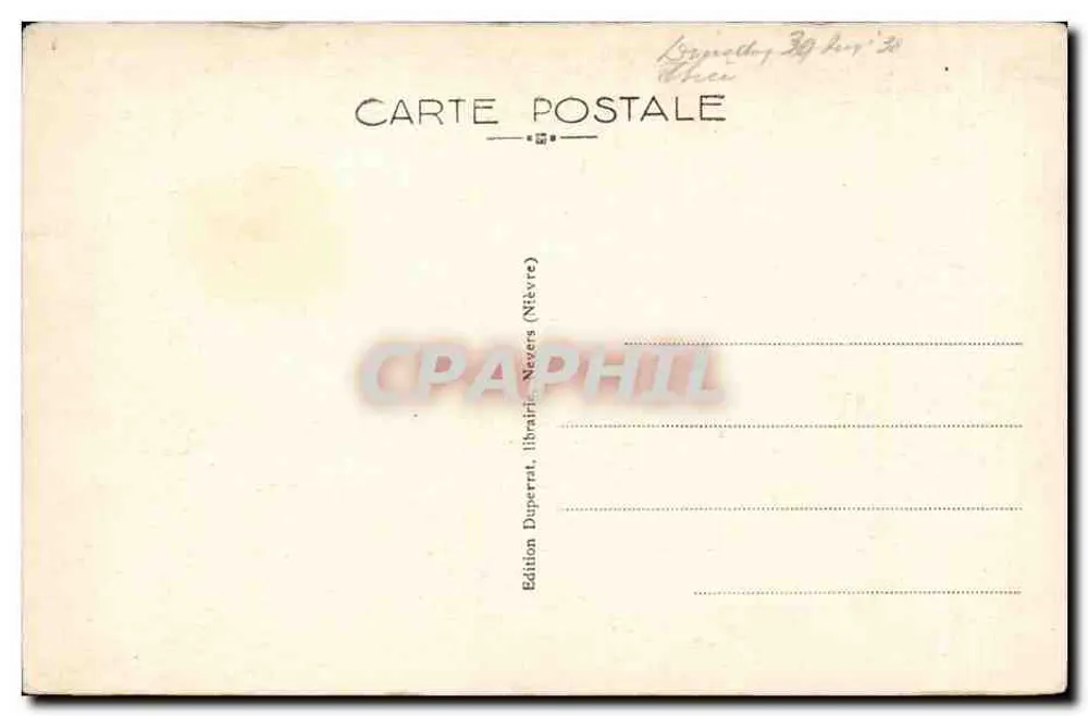 Nevers — Vista Geral — Edição Duperrat, N°23 - Verso