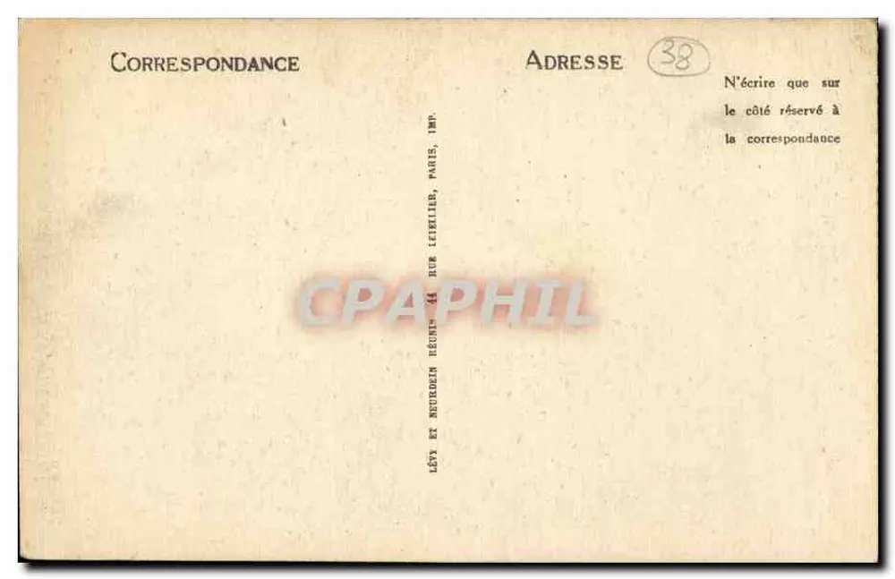 Villard-de-Lans — Cascata da Bourne — LL — n°34 - Verso