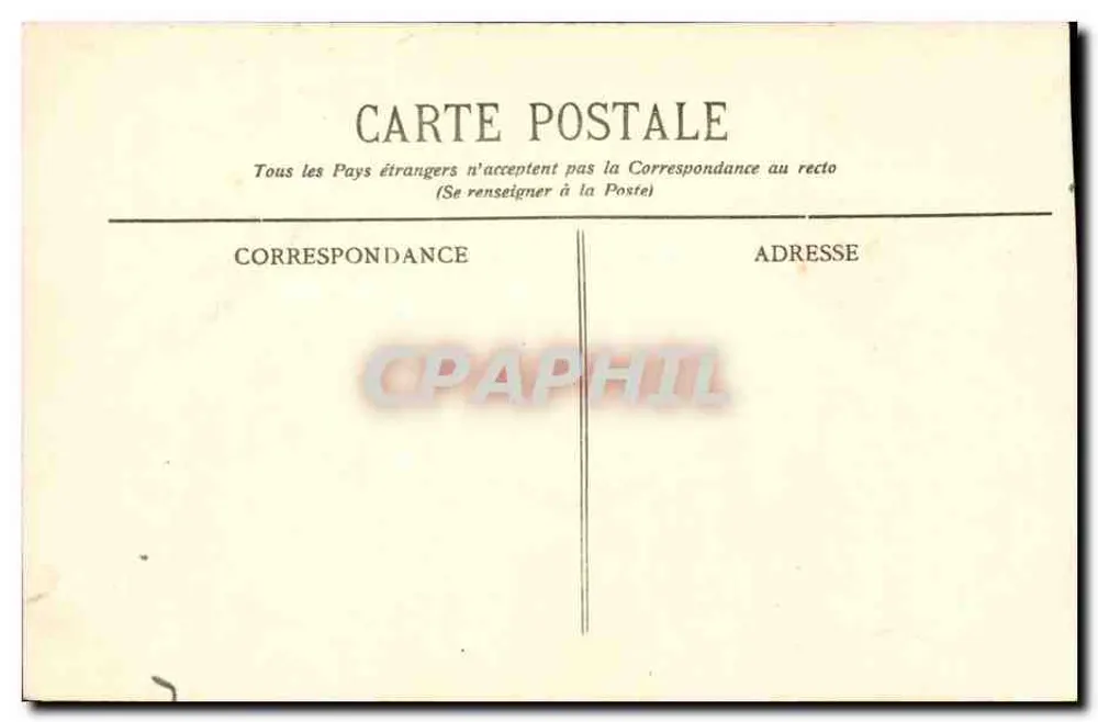 Bordeaux — Die Kathedrale und die Turm Pey-Berland — BR - 2412 - Rückseite