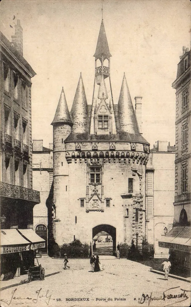 Bordeaux — Porta do Palácio — M. D. P. P. (M. D. P. P.) - Frente
