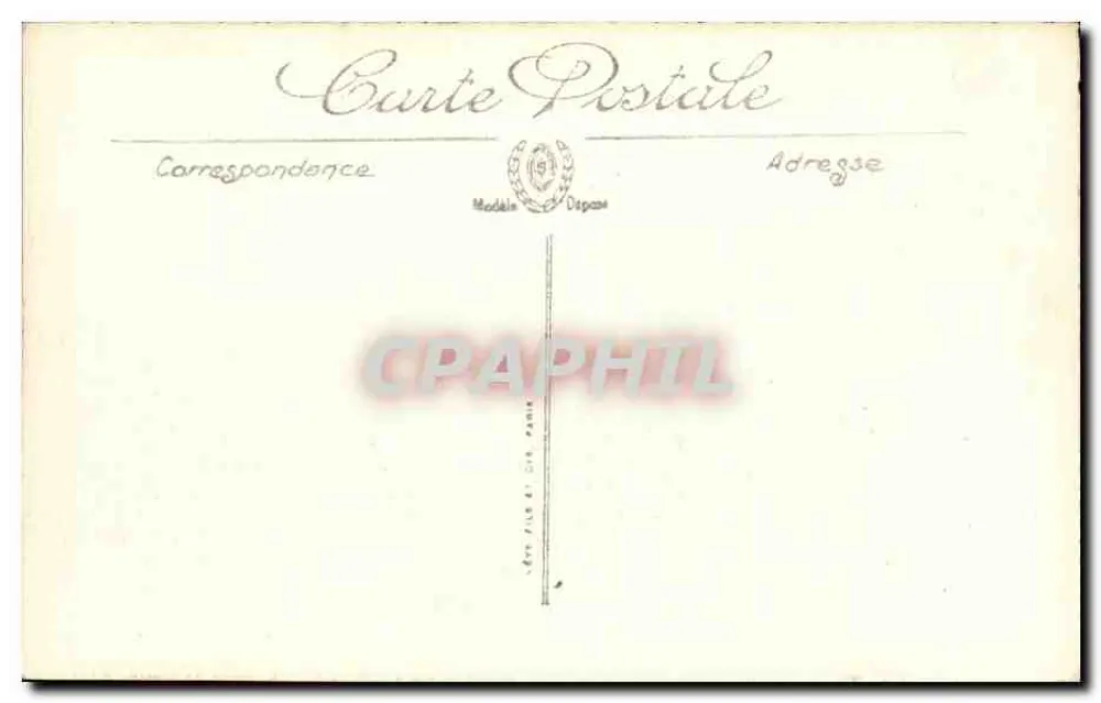 Bordeaux — A Catedral — As Flechas — LL. — N° 36 - Verso