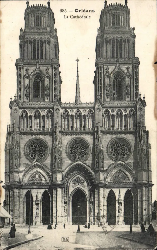 Orléans — A Catedral — ThG, n°685 - Frente
