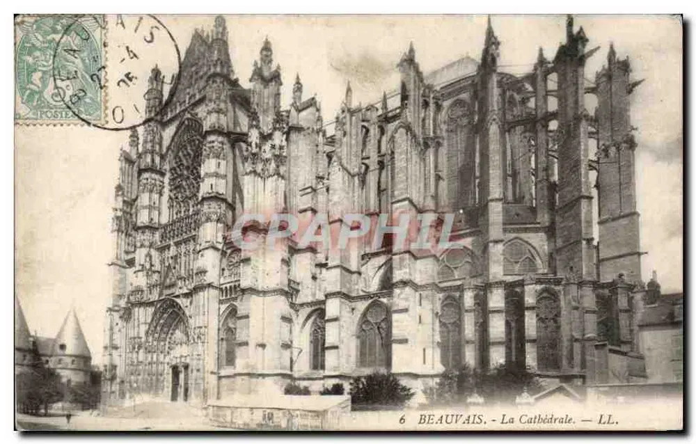 Beauvais — A Catedral — LL. — n°6 - Frente