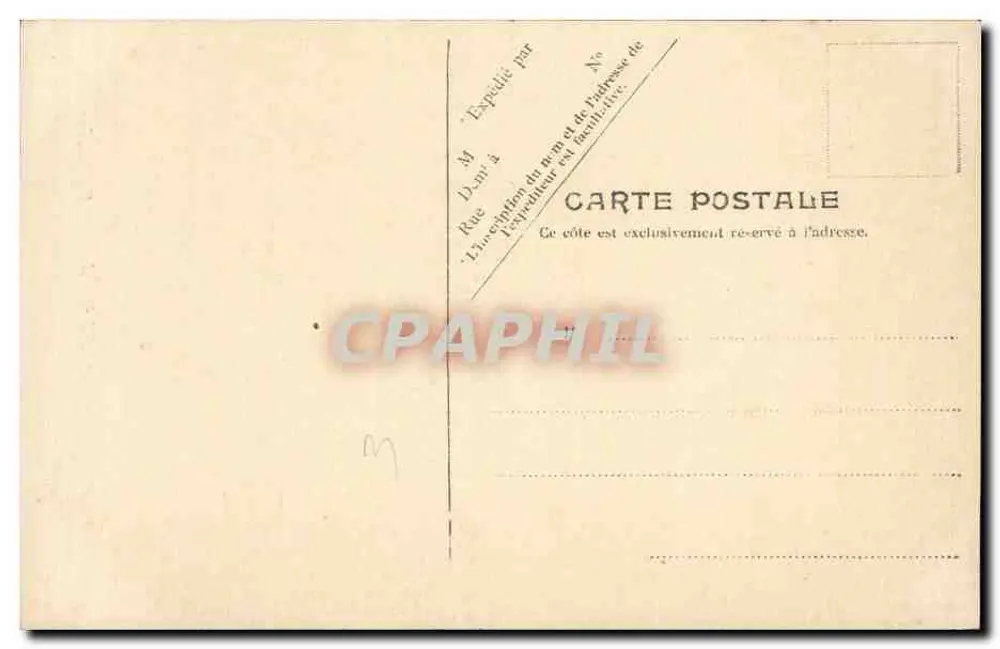Nevers — Igreja de São Pedro (século XVII) — V.P. Paris No. 19 - Verso