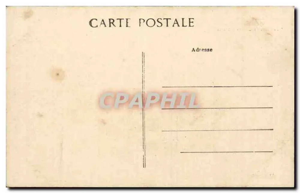 Cléry (Loiret) — Vista distante da Basílica, a Abside — editor não identificado - Verso