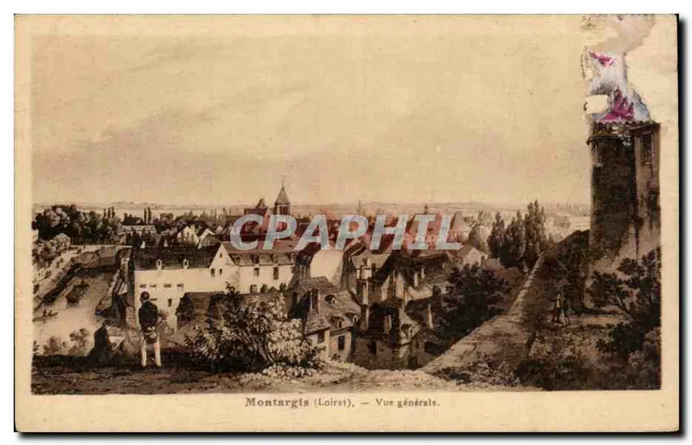 Montargis (Loiret) — Vista geral — L. Lenormand Oldéans - Frente