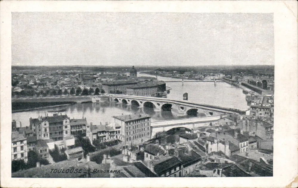 Toulouse - Panorama — Edição especial do Chocolate Poulain - Frente