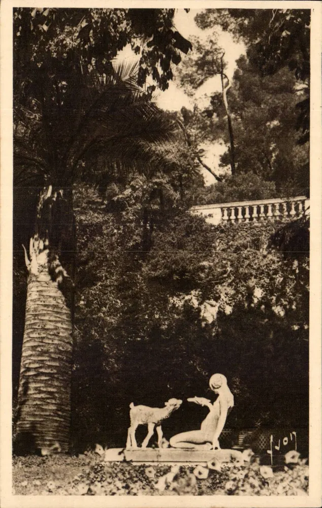 Garten der Fontaine — Nîmes (Gard) — Éditions d'Art Véran, Paris - Vorderseite