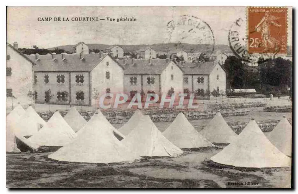 Camp de la Courtine — Allgemeiner Blick — Verlag Bression - Vorderseite