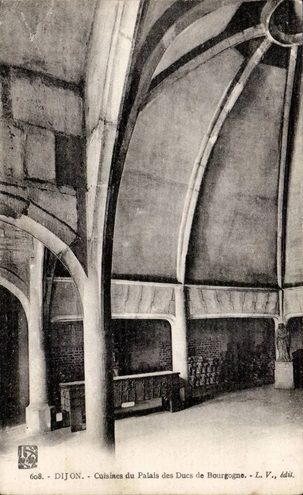 Dijon - Küchen des Palastes der Herzöge von Burgund — L. V., Verlag - Vorderseite