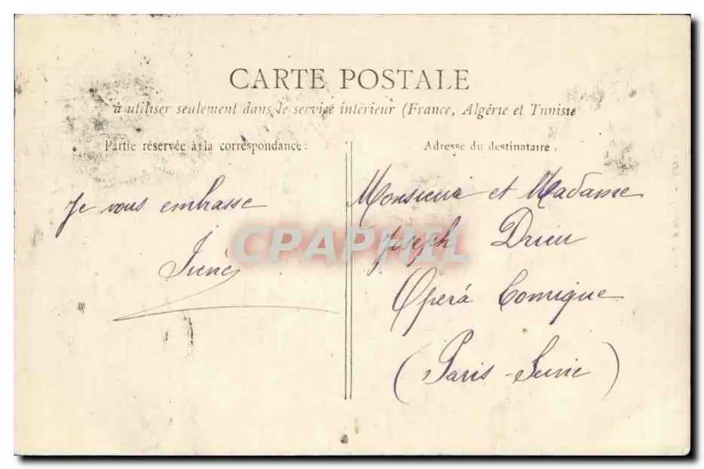 Dijon — A Escola de Direito — editor Douche & Cie, n° 88-A - Verso