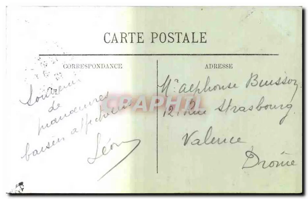 Dijon — A Praça Darcy — LL. n°50 - Verso