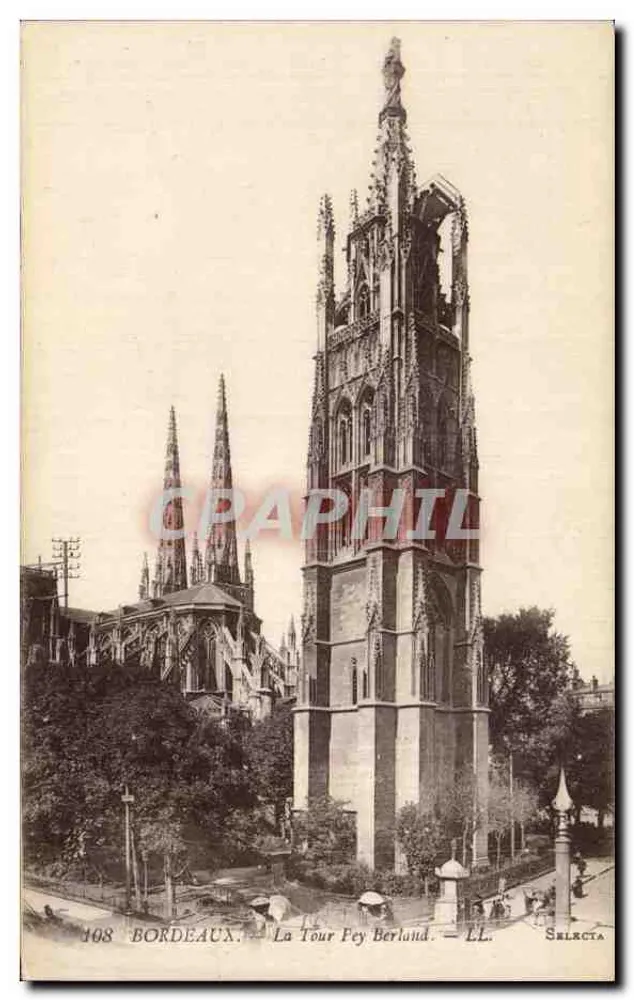 Bordeaux — Die Tour Pey Berland — LL. Sélecta, n° 468 - Vorderseite